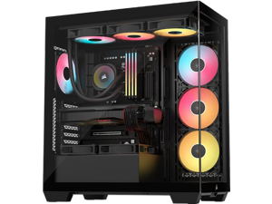 CORSAIR 3500X RS-R ARGB Mid-Tower PC Case – 3x Pre-Installed RS120-R ARGB Fans – GPU Anti-Sag Arm – Tempered Glass – Fits up to 10x 120mm Fans – Reverse Connection Motherboard Compatible CORSAIR 3500X RS-R ARGB Mid-Tower PC Case – 3x Pre-Installed RS120-R ARGB Fans – GPU Anti-Sag Arm – Tempered Glass – Fits up to 10x 120mm Fans – Reverse Connection Motherboard Compatible