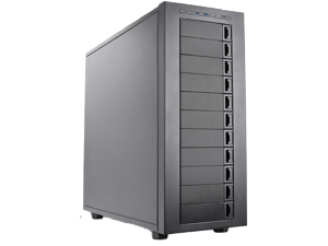 Rosewill THOR NAS - Full Tower Workstation Case | Server Chassis | Supports up to 11 x 3.5" HDD and 13 x 2.5" SSD | E-ATX Compatible | 1 x 140mm PWM Fan | USB 3.2 Type-C | Ideal for AI Servers Rosewill THOR NAS - Full Tower Workstation Case | Server Chassis | Supports up to 11 x 3.5" HDD and 13 x 2.5" SSD | E-ATX Compatible | 1 x 140mm PWM Fan | USB 3.2 Type-C | Ideal for AI Servers