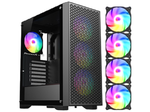 DIYPC DIY-F08-BK Black Cases (Computer Cases - ATX Form)