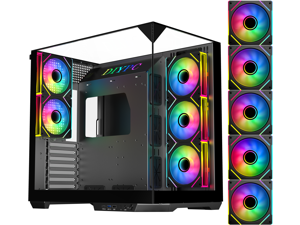 DIYPC ARGB-DC800-BK Black Case (Computer Cases - ATX Form)