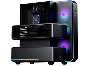 Phanteks EX5 PLUS, ATX Multi-Chamber PC Case, 360 AIO Included, ARGB LED Phanteks EX5 PLUS, ATX Multi-Chamber PC Case, 360 AIO Included, ARGB LED