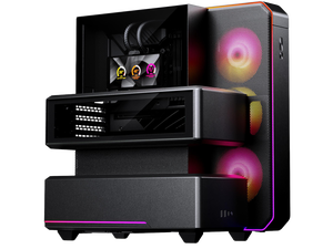 Phanteks EX5 MAX, ATX Multi-Chamber PC Case, 360 LCD AIO Included, ARGB LED Phanteks EX5 MAX, ATX Multi-Chamber PC Case, 360 LCD AIO Included, ARGB LED