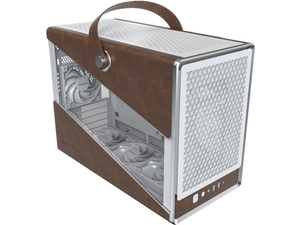 Montech Heritage White White Steel / Leather / Tempered Glass Micro ATX/Mini ITX (Backplane) Computer Case Montech Heritage White White Steel / Leather / Tempered Glass Micro ATX/Mini ITX (Backplane) Computer Case