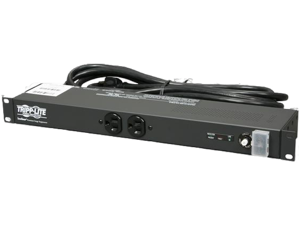 Tripp Lite IBAR12-20ULTRA 15 ft. Cord 12 Outlets 3840 Joules Rackmount Surge Suppressor Tripp Lite IBAR12-20ULTRA 15 ft. Cord 12 Outlets 3840 Joules Rackmount Surge Suppressor