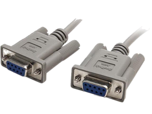 StarTech.com Model SCNM9FF 10 ft. Cross Wired Serial/Null Modem Cable DB9 F/F Female to Female