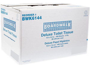 C-Boardwalk Emb 2Ply T/T 4X3 Whi 96 Rolls/Cs C-Boardwalk Emb 2Ply T/T 4X3 Whi 96 Rolls/Cs