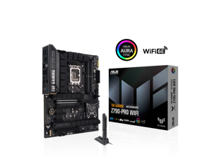 ASUS TUF Gaming Z790-PRO WiFi 6E LGA 1700(Intel 14th, 13th&12th Gen) ATX gaming motherboard( DDR5,PCIe Gen 5 x 16 SafeSlot with Q-Release,Front Panel USB 20Gbps Type-C with PD