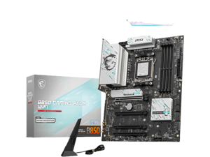 MSI B850 GAMING PLUS WIFI AM5 AMD B850 SATA 6Gb/s 5G Network DDR5 Wi-Fi 7 ATX Motherboard