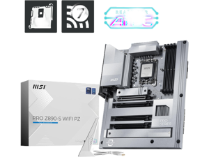 MSI PRO Z890-S WIFI PZ LGA 1851 243.84mmx304.8mm (280) Motherboards - Intel