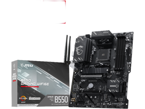 MSI B550 GAMING WIFI6E AM4 AMD B550 SATA 6GB/S 1G LAN DDR4 M.2 Wi-Fi 6E ATX Motherboard MSI B550 GAMING WIFI6E AM4 AMD B550 SATA 6GB/S 1G LAN DDR4 M.2 Wi-Fi 6E ATX Motherboard