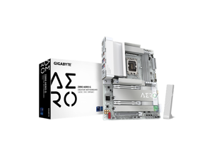 GIGABYTE Z890 AERO G Ultra Core (Series 2) LGA 1851, ATX, DDR5, 5xM.2, PCIe 5.0, Thunderbolt 4, WIFI7, Dual 2.5Gbe LAN, EZ-Latch