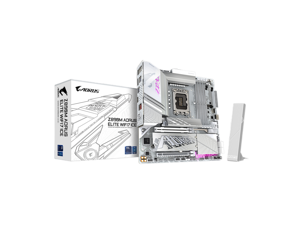 GIGABYTE Z890M AORUS ELITE WIFI7 ICE Ultra Core (Series 2) LGA 1851, ATX, DDR5, 3x M.2, PCIe 5.0, Thunderbolt 4, WIFI7, 2.5GbE LAN, EZ-Latch