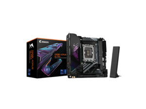 GIGABYTE Z890I AORUS ULTRA Ultra Core (Series 2) LGA 1851, Mini-ITX, DDR5, 2x M.2, PCIe 5.0, Thunderbolt 4, WIFI7, 2.5GbE LAN, EZ-Latch