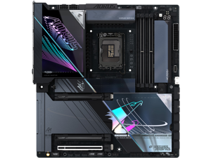 GIGABYTE Z890 AORUS MASTER AI TOP Intel Core Ultra (Series 2) LGA 1851 Motherboard, E-ATX, DDR5, 4x M.2, PCIe 5.0, Thunderbolt 4, WIFI7, 10GbE LAN, EZ-Latch