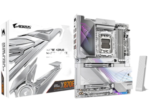 GIGABYTE X870E AORUS MASTER X3D ICE AM5 AMD X870E ATX Motherboard GIGABYTE X870E AORUS MASTER X3D ICE AM5 AMD X870E ATX Motherboard