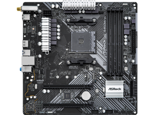 ASRock B450M/AC R2.0 AM4 Micro ATX AMD Motherboard