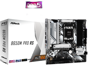 ASRock B650M PRO RS AM5 Micro ATX Motherboard