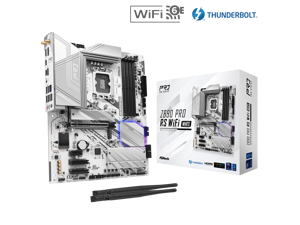 ASRock Z890 Pro RS WiFi White LGA 1851 ATX Motherboard