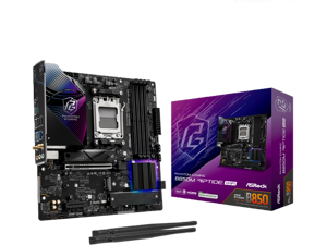 ASRock B850M Riptide WiFi AM5 Micro ATX Motherboard