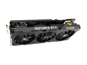 ASUS TUF Gaming GeForce RTX 3060 Ti V2 OC Edition 8GB GDDR6 PCI Express 4.0 Video Card TUF-RTX3060TI-O8G-V2-GAMING (LHR)