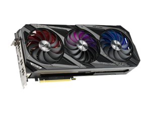 ASUS ROG Strix NVIDIA GeForce RTX 3060 Ti V2 OC Edition Gaming Graphics Card (PCIe 4.0, 8GB GDDR6, LHR, HDMI 2.1, DisplayPort 1.4a, Axial-tech Fan Design, 2.9-slot, Super Alloy Power II, GPU Tweak II)