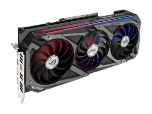 ASUS ROG Strix NVIDIA GeForce RTX 3060 Ti V2 OC Edition Gaming Graphics Card (PCIe 4.0, 8GB GDDR6, LHR, HDMI 2.1, DisplayPort 1.4a, Axial-tech Fan Design, 2.9-slot, Super Alloy Power II, GPU Tweak II)