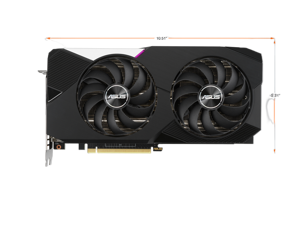 ASUS Dual NVIDIA GeForce RTX 3070 V2 OC Edition Gaming Graphics Card (PCIe 4.0, 8GB GDDR6, LHR, HDMI 2.1, DisplayPort 1.4a, Axial-tech Fan Design, Dual BIOS, Protective Backplate)