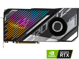 ASUS ROG STRIX GeForce RTX 3090 Ti 24GB GDDR6X PCI Express 4.0 SLI Support Video Card ROG-STRIX-LC-RTX3090TI-O24G-GAMING
