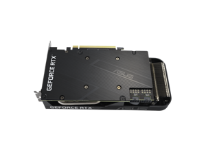 ASUS Dual NVIDIA GeForce RTX 3060 Ti OC Edition Graphics Card (PCIe 4.0, 8GB GDDR6X memory, HDMI 2.1, DisplayPort 1.4a, 2-slot design, Axial-tech fan design, 0dB technology) DUAL-RTX3060TI-O8GD6X