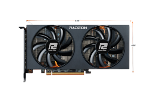 PowerColor Fighter AMD Radeon RX 6700 XT Gaming Graphics Card with 12GB GDDR6 Memory, Powered by AMD RDNA 2, HDMI 2.1 (AXRX 6700XT 12GBD6-3DH)