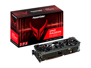 PowerColor RED DEVIL Radeon RX 6950 XT 16GB GDDR6 PCI Express 4.0 ATX Video Card AXRX 6950XT 16GBD6-3DHE/OC