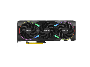 PNY ARGB OC GeForce RTX 5070 12GB 192-Bit GDDR7 PCI Express 5.0 DLSS 4.0 Graphics Card VCG507012TFXXPB1-O