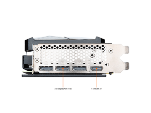 MSI Ventus GeForce RTX 3070 8GB GDDR6 PCI Express 4.0 Video Card RTX 3070 VENTUS 3X PLUS 8G OC LHR