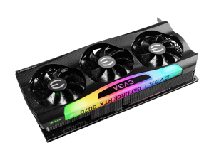 EVGA GeForce RTX 3070 FTW3 ULTRA GAMING Video Card, 08G-P5-3767-KL, 8GB GDDR6, iCX3 Technology, ARGB LED, Metal Backplate, LHR