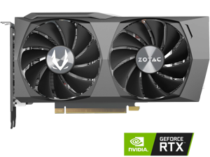 ZOTAC GAMING GeForce RTX 3060 Twin Edge 12GB GDDR6 192-bit 15 Gbps PCIE 4.0 Gaming Graphics Card, IceStorm 2.0 Cooling, Active Fan Control, FREEZE Fan Stop, ZT-A30600E-10M