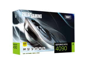 ZOTAC GAMING GeForce RTX 4090 Trinity DLSS 3 24GB GDDR6X 384-bit 21 Gbps PCIE 4.0 Gaming Graphics Card, IceStorm 3.0 Advanced Cooling, SPECTRA 2.0 RGB Lighting, ZT-D40900D-10P