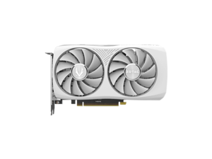 ZOTAC GAMING GeForce RTX 4060 8GB Twin Edge OC White Edition DLSS 3 8GB GDDR6 128-bit 17 Gbps PCIE 4.0 Compact Gaming Graphics Card, ZT-D40600Q-10M