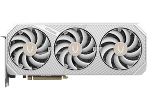 ZOTAC SOLID OC White Edition GeForce RTX 5080 16GB 256-Bit GDDR7 PCI-Express 5.0 DLSS 4.0 Graphics Card ZOTAC GAMING GeForce SOLID OC White Edition ZT-B50800Q-10P