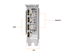 GIGABYTE Vision OC GeForce RTX 3060 Ti 8GB GDDR6 PCI Express 4.0 ATX Video Card GV-N306TVISION OC-8GD (rev. 2.0) (LHR)