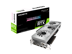 GIGABYTE Vision OC GeForce RTX 3080 10GB GDDR6X PCI Express 4.0 ATX Video Card GV-N3080VISION OC-10GD (rev. 2.0) (LHR)