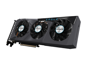 GIGABYTE Radeon RX 6600 EAGLE 8G Graphics Card, WINDFORCE 3X Cooling System, 8GB 128-bit GDDR6, GV-R66EAGLE-8GD Video Card