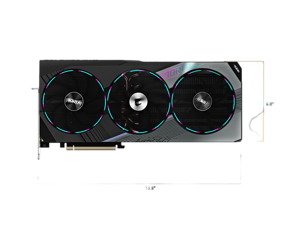 GIGABYTE AORUS GeForce RTX 4070 Ti MASTER 12G Graphics Card, 3x WINDFORCE Fans, 12GB 192-bit GDDR6X, GV-N407TAORUS M-12GD Video Card