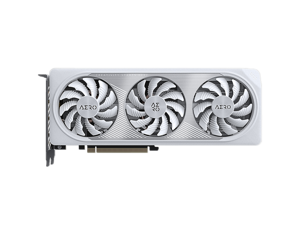 GIGABYTE GeForce RTX 4060 AERO OC 8G Graphics Card, 3x WINDFORCE Fans, 8GB 128-bit GDDR6, GV-N4060AERO OC-8GD Video Card