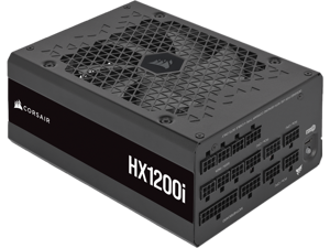 CORSAIR HX1200i Fully Modular Ultra-Low Noise ATX Power Supply - ATX 3.0 & PCIe 5.0 Compliant - Fluid Dynamic Bearing Fan - CORSAIR iCUE Software Compatible - 80 PLUS Platinum Efficiency