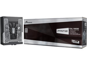 Seasonic PRIME PX-1600, 1600W 80+ Platinum, ATX 3.1 & PCIe 5.1 Ready, Full Modular, Low Noise, Premium Japanese Capacitor, Nvidia RTX 30/40 Super, AMD GPU Compatible, Ref# SSR-1600PD2 Seasonic PRIME PX-1600, 1600W 80+ Platinum, ATX 3.1 & PCIe 5.1 Ready, Full Modular, Low Noise, Premium Japanese Capacitor, Nvidia RTX 30/40 Super, AMD GPU Compatible, Ref# SSR-1600PD2