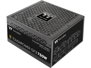 Thermaltake Toughpower GF3 750W, ATX 3.0 Standard, PCIe Gen.5 300W 12VHPWR Connector Included, 80+ Gold Full Modular SLI/Crossfire Ready Power Supply, 10 Year Warranty, PS-TPD-0750FNFAGU-4