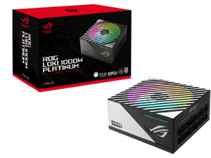 ASUS ROG Loki SFX-L 1000W Platinum (Fully Modular Power Supply, 80+ Platinum, 120mm PWM ARGB Fan, Aura Sync, ATX 3.0 Compatible, PCIe 5.0 Ready)