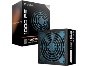 EVGA SuperNOVA 1000 P5, 80 Plus Platinum 1000W, Fully Modular, Eco Mode with FDB Fan, 10 Year Warranty, Includes Power ON Self Tester, Compact 150mm Size, Power Supply 220-P5-1000-X1