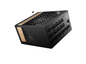 MSI- MEG Ai1000P PCIE 5.0, 80 PLATINUM Full Modular Gaming PSU, 12VHPWR Cable, 4080 4090 ATX 3.0 Compatible, 1000W Power Supply
