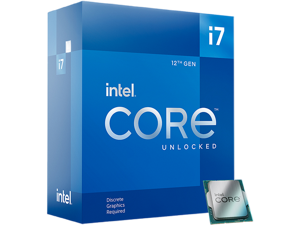 Intel Core i7-12700KF - Core i7 12th Gen Alder Lake 12-Core (8P+4E) 3.6 GHz LGA 1700 125W Desktop Processor - BX8071512700KF